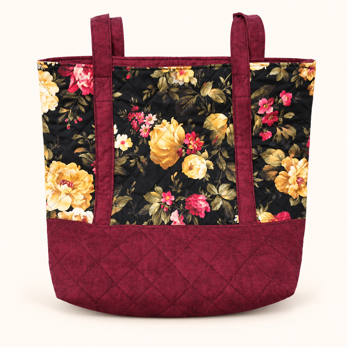 Everyday Tote Bag on a cream studio background