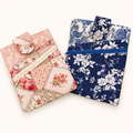 Fabric design reference; small book sleeve size pictured