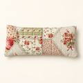 Small shabby chic hot and cold compress with floral patchwork print